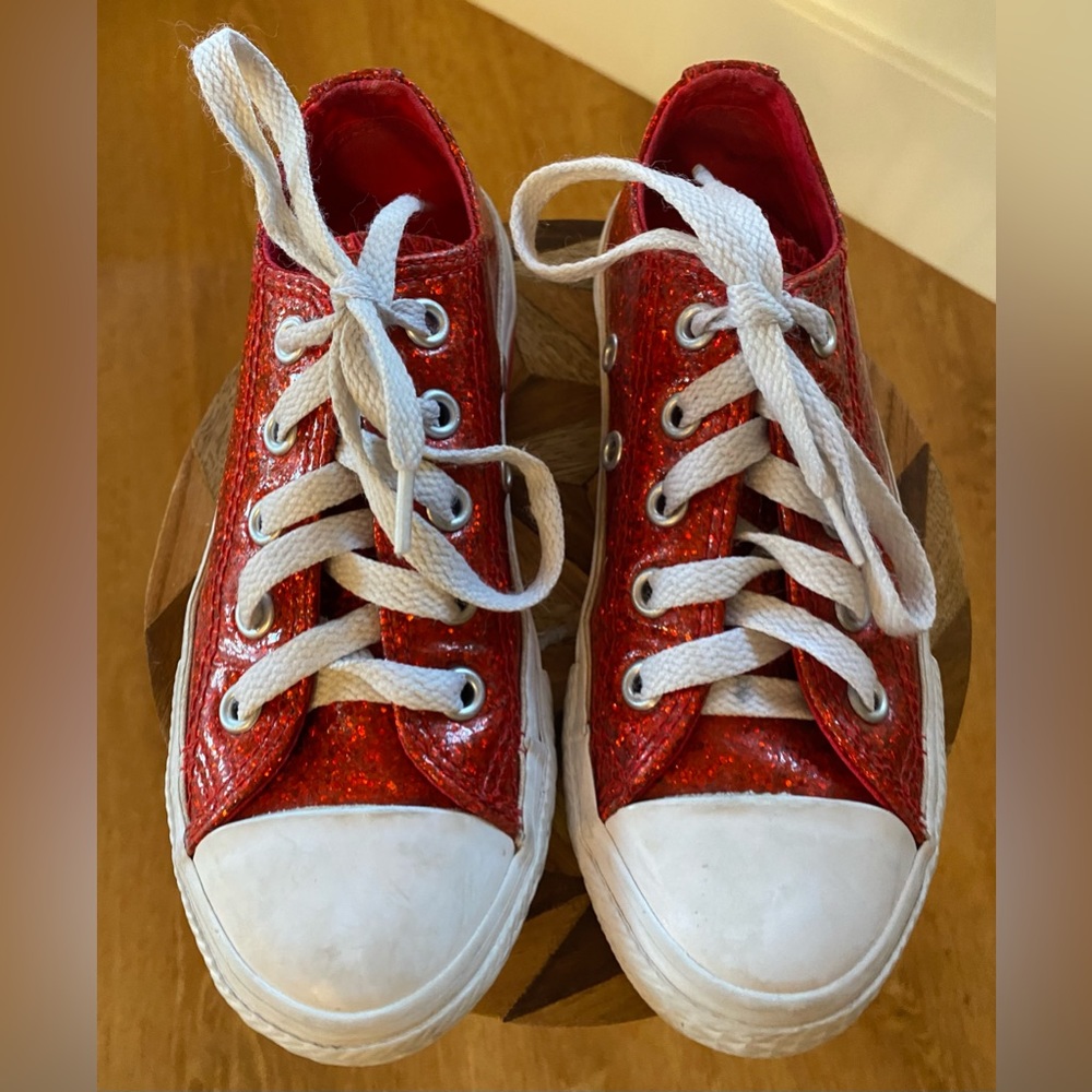 Rare Kids Glitter Converse All Star Sneakers
